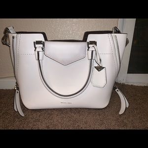 Michael Kors White Leather purse